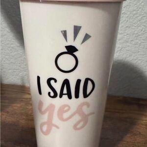 I Said Yes Travel Mug